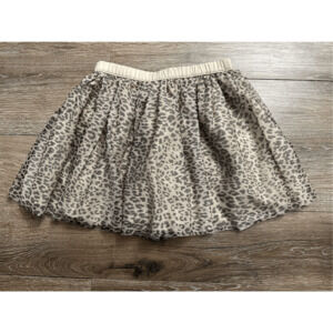 Gymboree Girls Size 12 Leopard Print Tulle Skirt